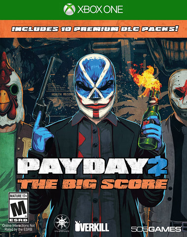 Payday 2 The Big Score Xbox One New