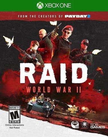 Raid World War II Xbox One Used