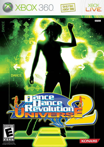 Dance Dance Revolution Universe 2 Game Only Mat Required 360 Used