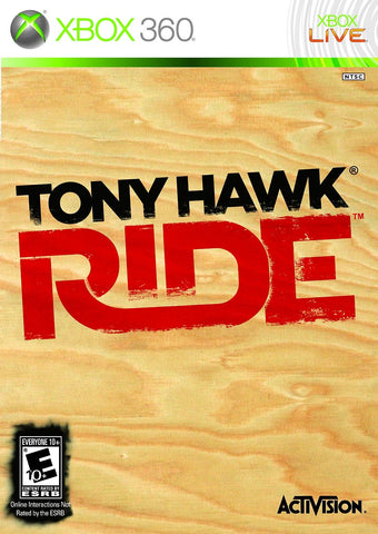 Tony Hawk Ride Game Only Skateboard Required 360 Used