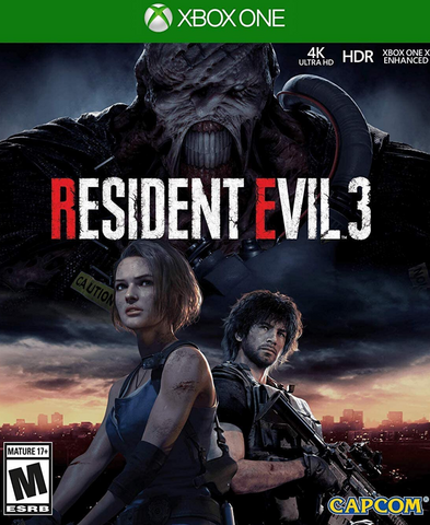 Resident Evil 3 Xbox One New