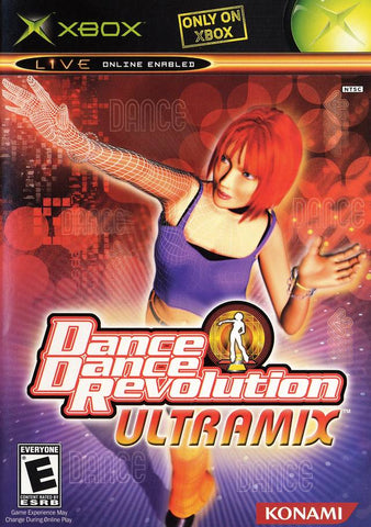 Dance Dance Revolution Ultramix Game Only Mat Required NTSC Xbox Used