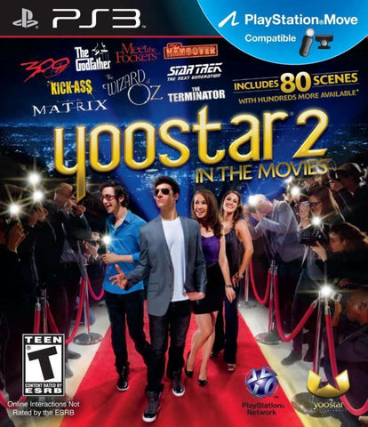 Yoostar 2 In the Movies PS3 Used